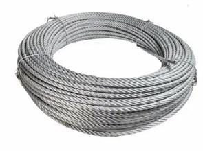 17,0 мм канат стальной EN 12385-4 35х7COMP WSC B GALVANIZED RHLL 2160(220) А1(Nyrosten T55) (пог.м) 1к377